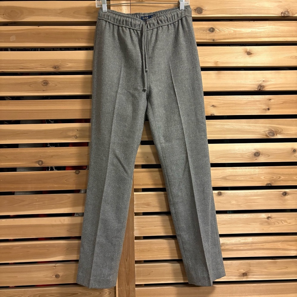 NWOT Polo Ralph Lauren Herringbone Straight-Leg Drawstring Pant